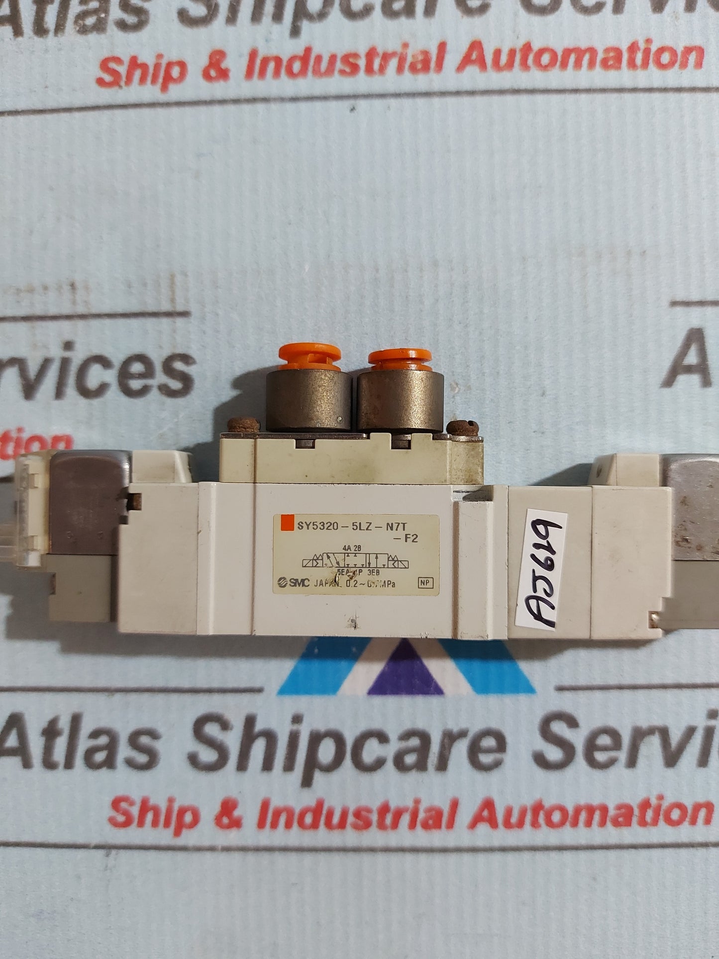 SMC SY5320-5LZ-N7T-F2 DOUBLE SOLENOID VALVE