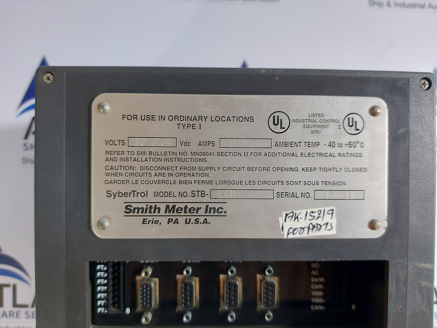 SMITH METER SYBERTROL STB-LCD DISPLAY UNIT