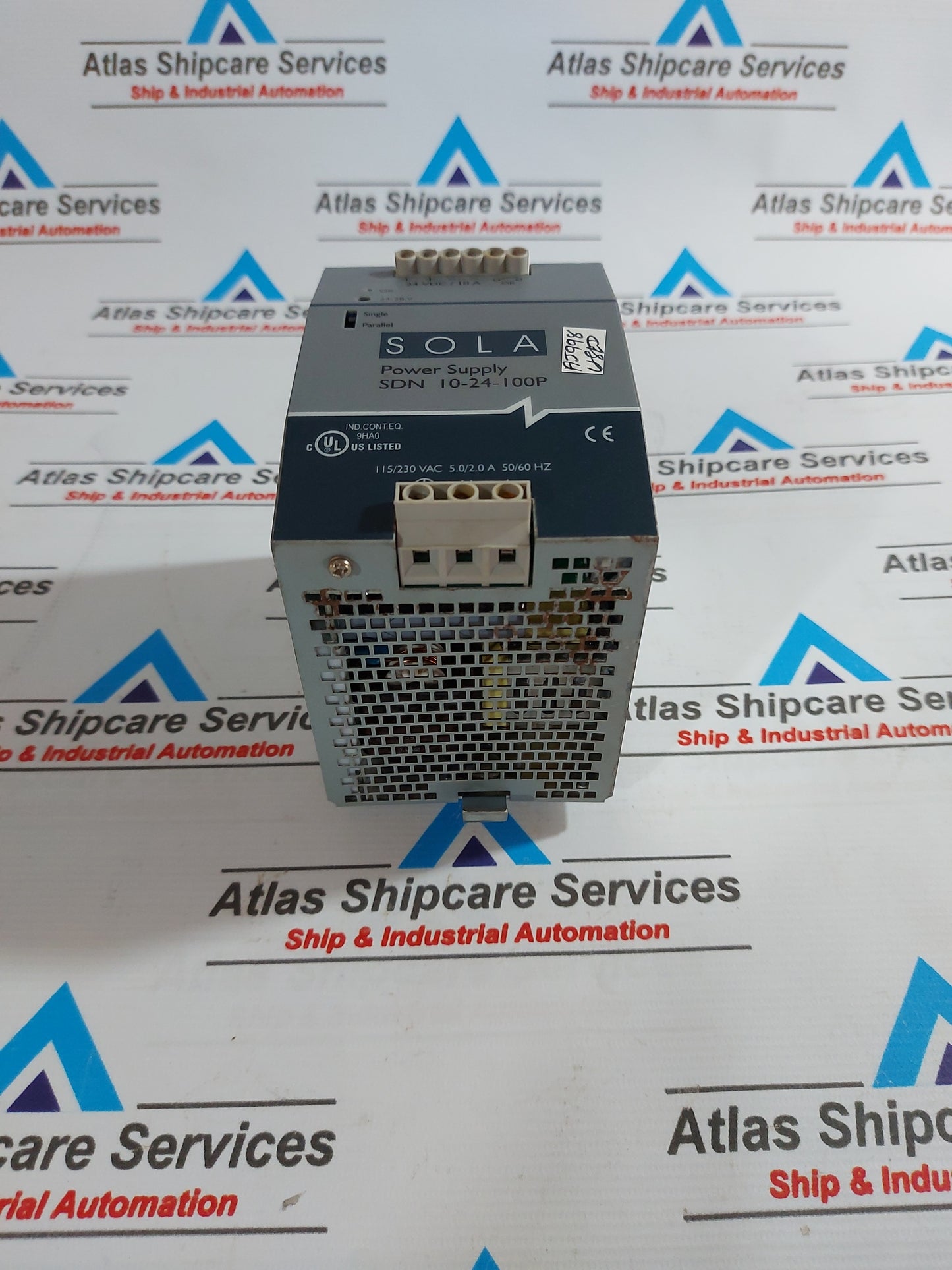 SOLA SDN 10-24-100P POWER SUPPLY 115/230 VAC 24VDC/10A