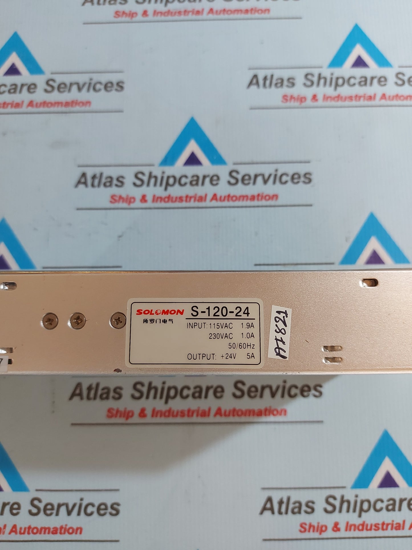 SOLOMON S-120-24 POWER SUPPLY 230VAC 1.0A