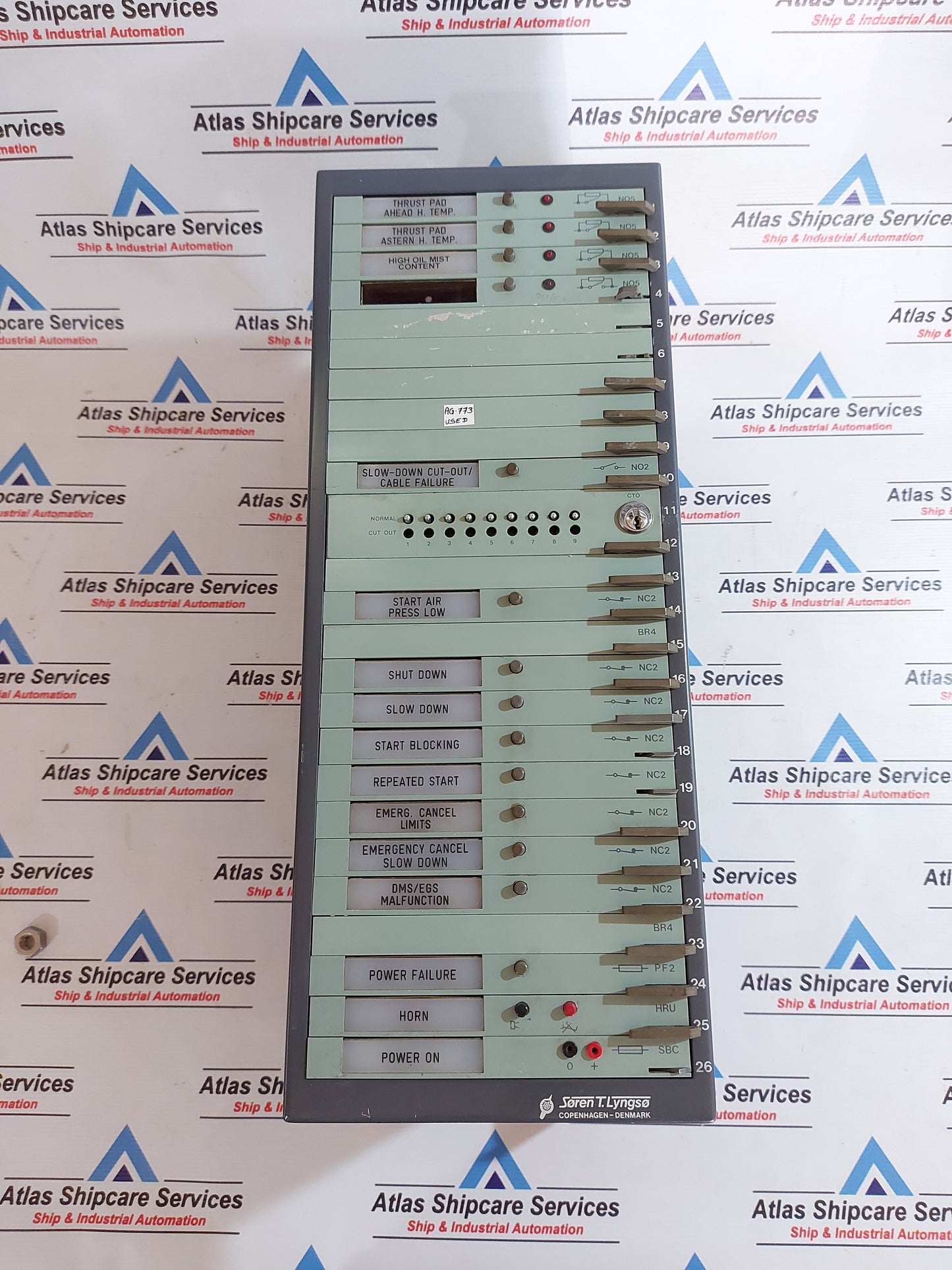 SOREN T.LYNGSO 910000341 V01 CONTROL PANEL