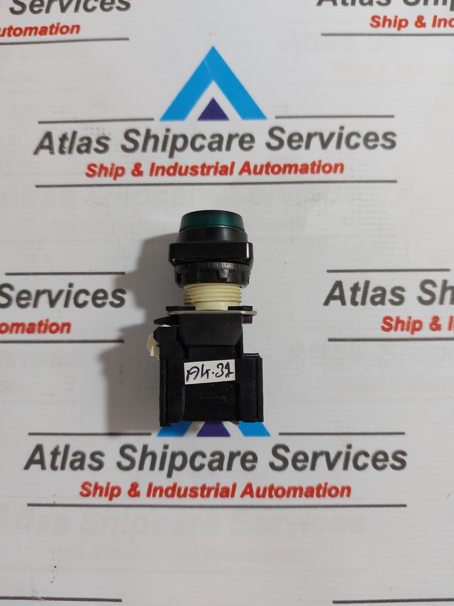 SQUARE D CLASS 9001 TYPE DFSN RUN LIGHT PUSH BUTTON MODULE SWITCH