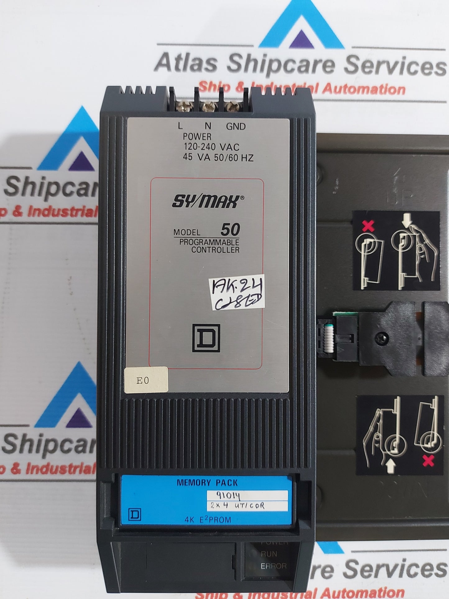 SQUARE D SY/MAX CP-50 8005 MODEL 50 PROGRAMMABLE CONTROLLER