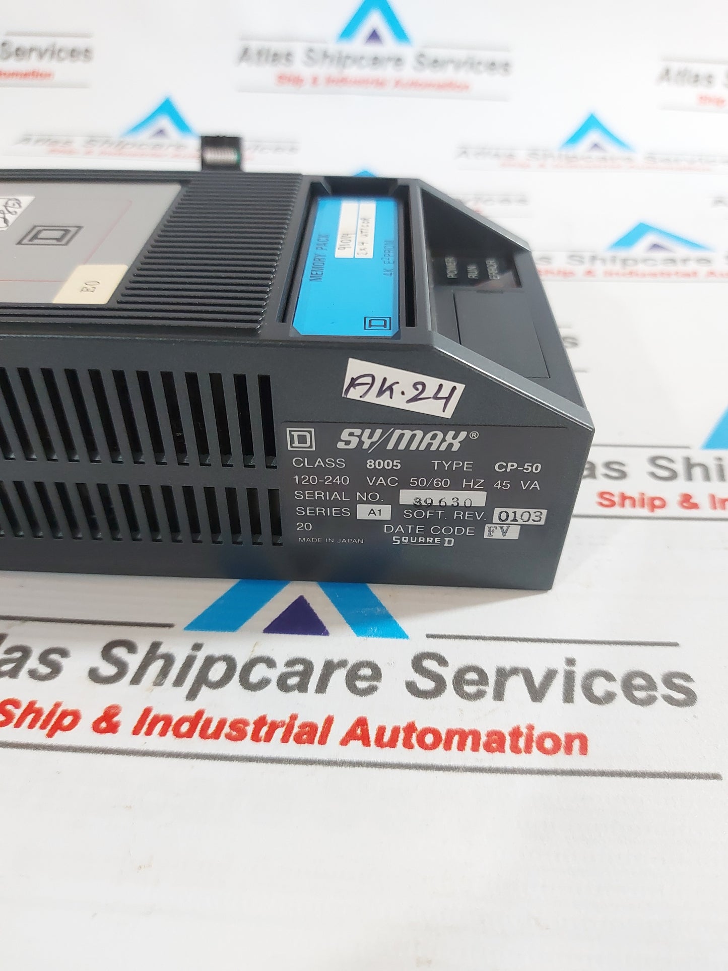 SQUARE D SY/MAX CP-50 8005 MODEL 50 PROGRAMMABLE CONTROLLER