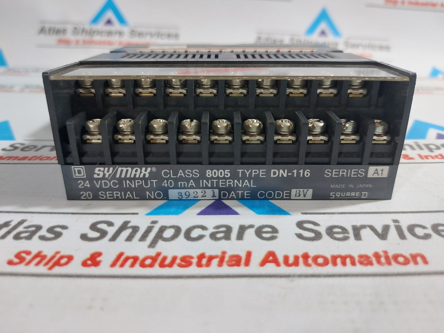 SQUARE D SY/MAX TYPE DN-116 CLASS 8005 SERIES A1 INPUT MODULE