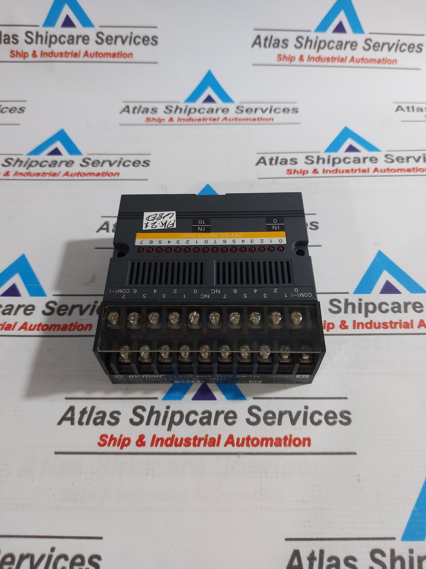 SQUARE D SY/MAX TYPE DN-116 CLASS 8005 SERIES A1 INPUT MODULE