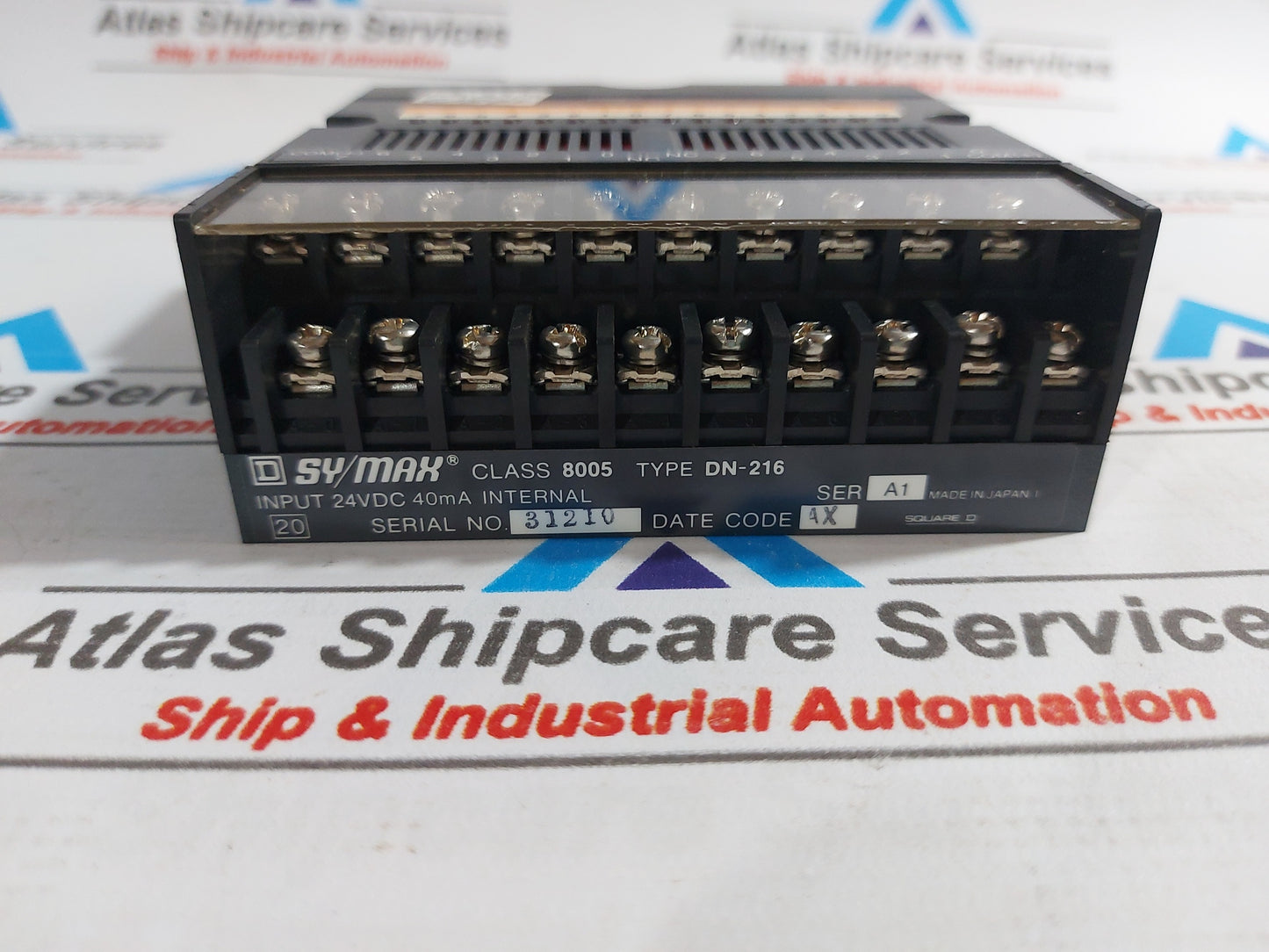 SQUARE D SY/MAX TYPE DN-216 CLASS 8005 SERIES A1 INPUT (SOURCE) MODULE