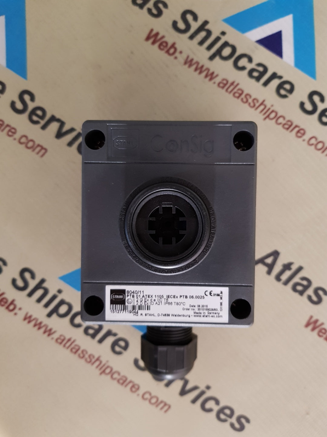 STAHL 8040/11 INSTALLATION SWITCH