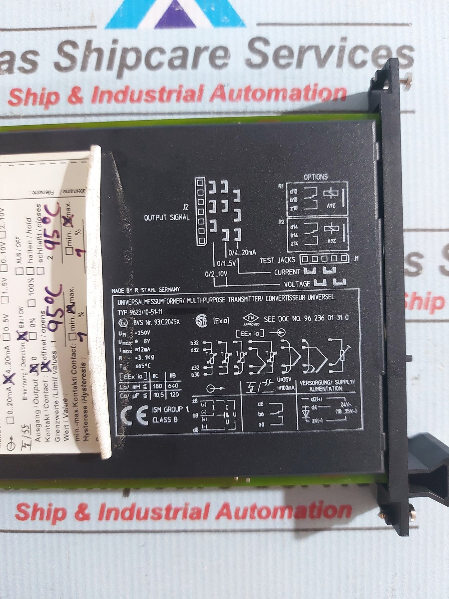 STAHL ICS 1000 9623/10-51-11 MULTI-PURPOSE TRANSMITTER