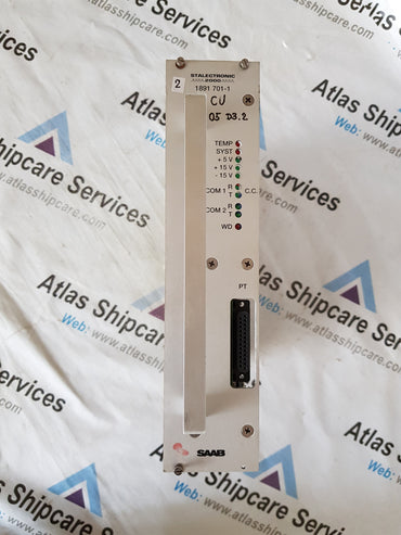 SAAB STALECTRONIC 2000 CU/MU 1891 701-1 PCB CARD