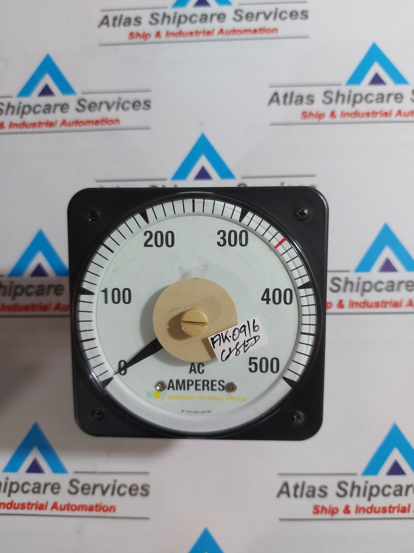 STANDARD ELECTRIC WORKS LS-110DC AMMETER 0-500 AC