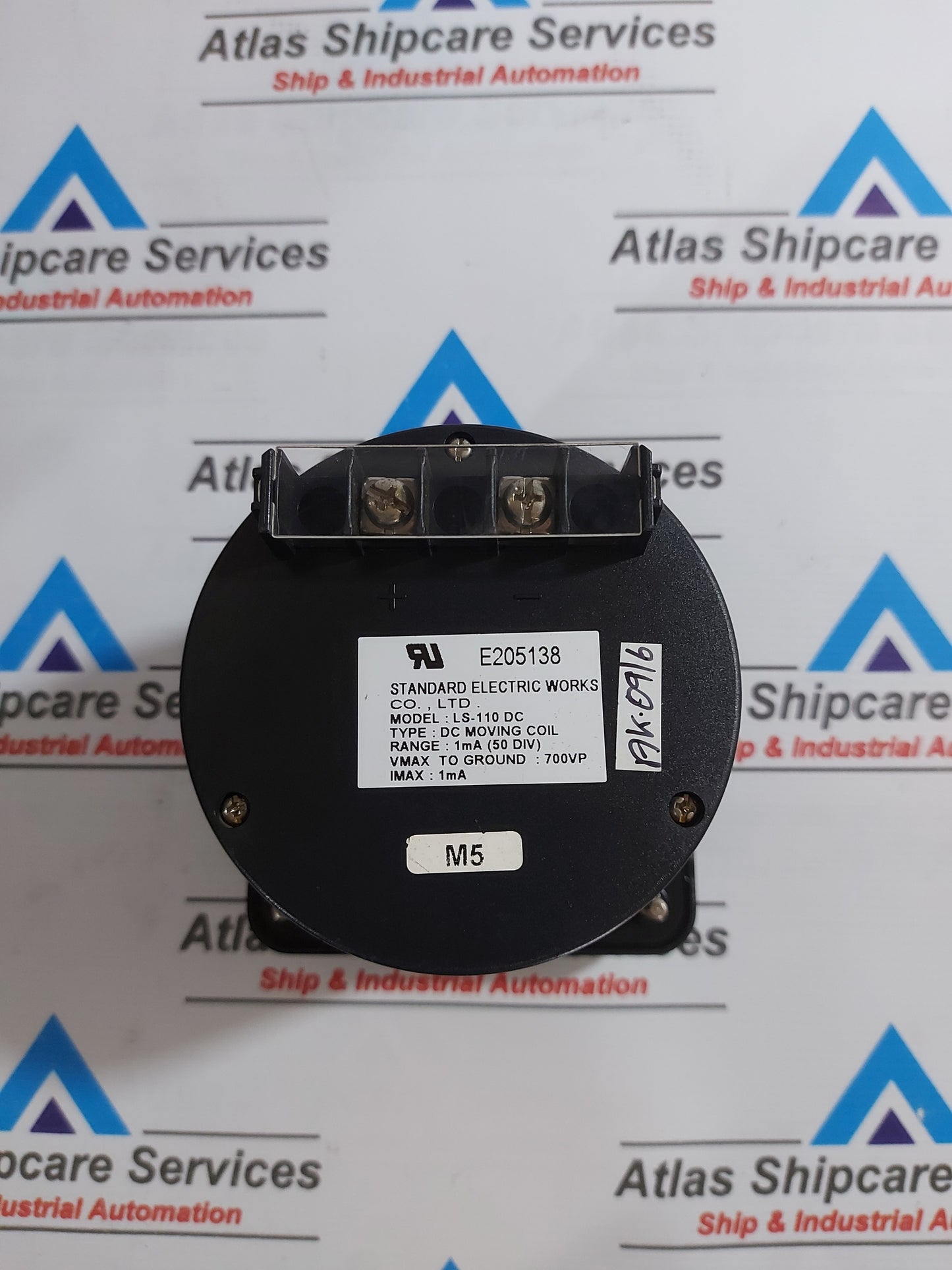 STANDARD ELECTRIC WORKS LS-110DC AMMETER 0-500 AC
