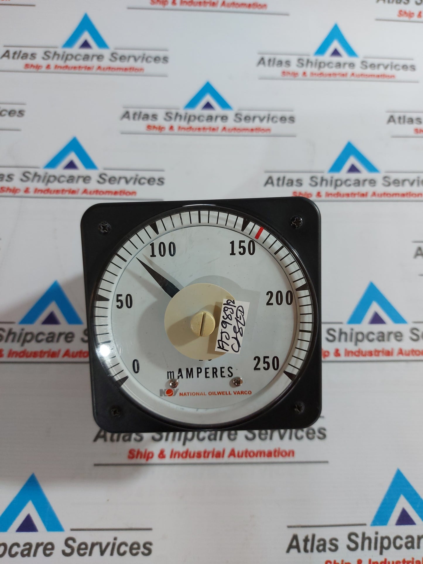 STANDARD ELECTRIC WORKS LS-110DC AMMETER DC MOVING COIL RANGE 1mA (40 DIV)
