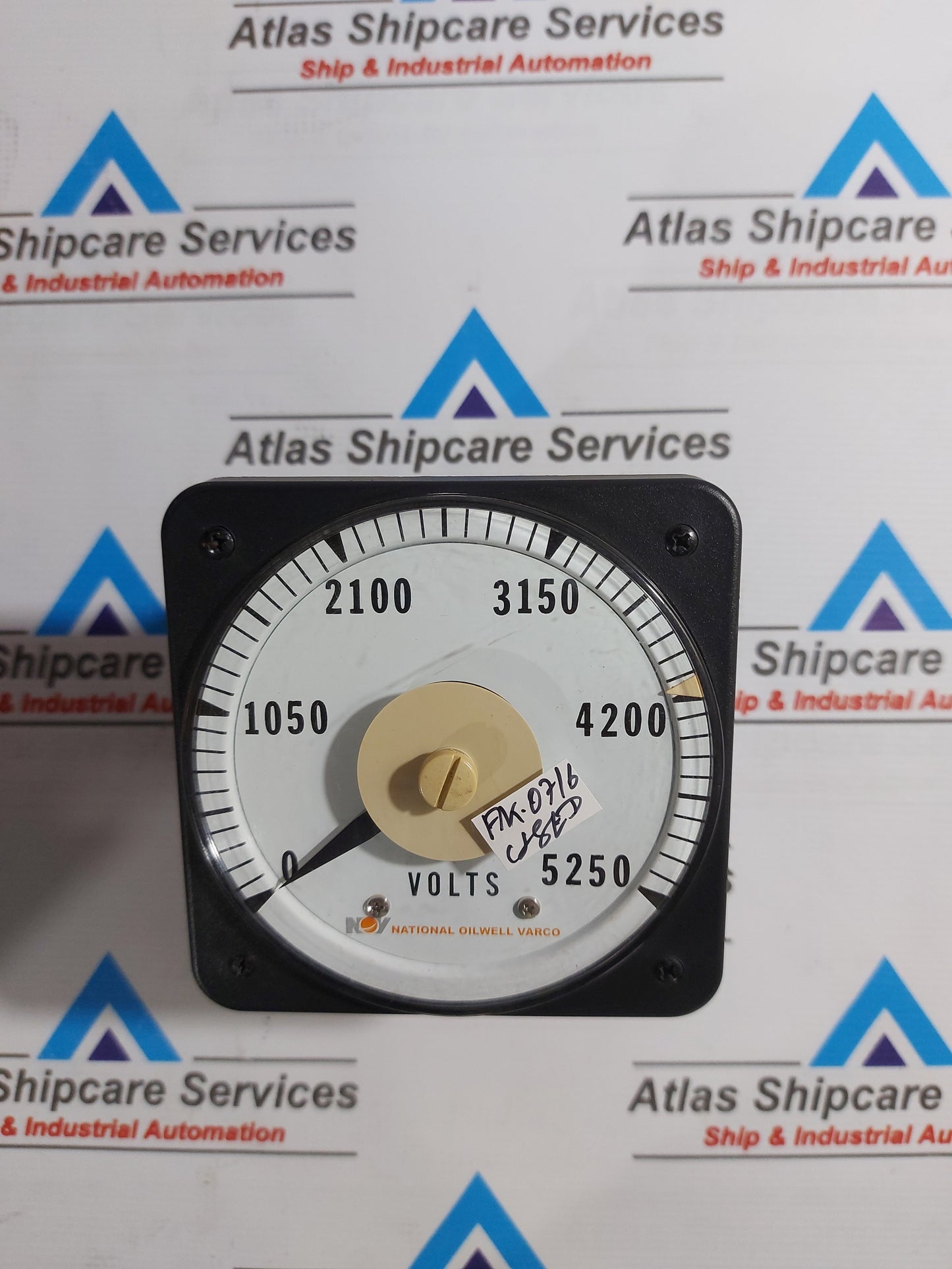 STANDARD ELECTRIC WORKS SL-110 150V AC VOLTMETER 0-5250V AC