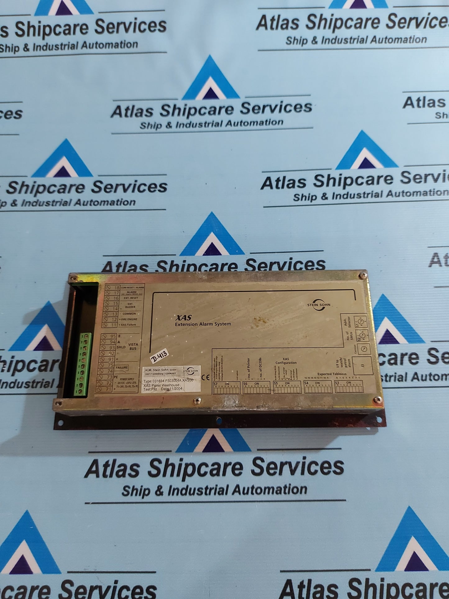STEIN SOHN 031654 F503004A XAS00 EXTENSION ALARM SYSTEM