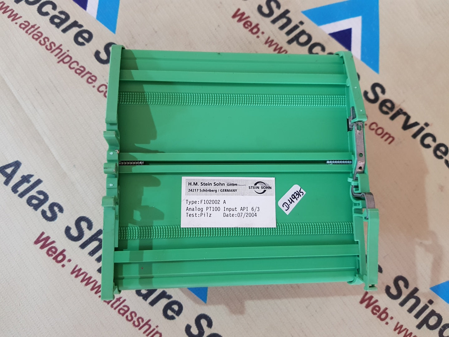 STEIN SOHN F102002 A ANALOG PT100 INPUT