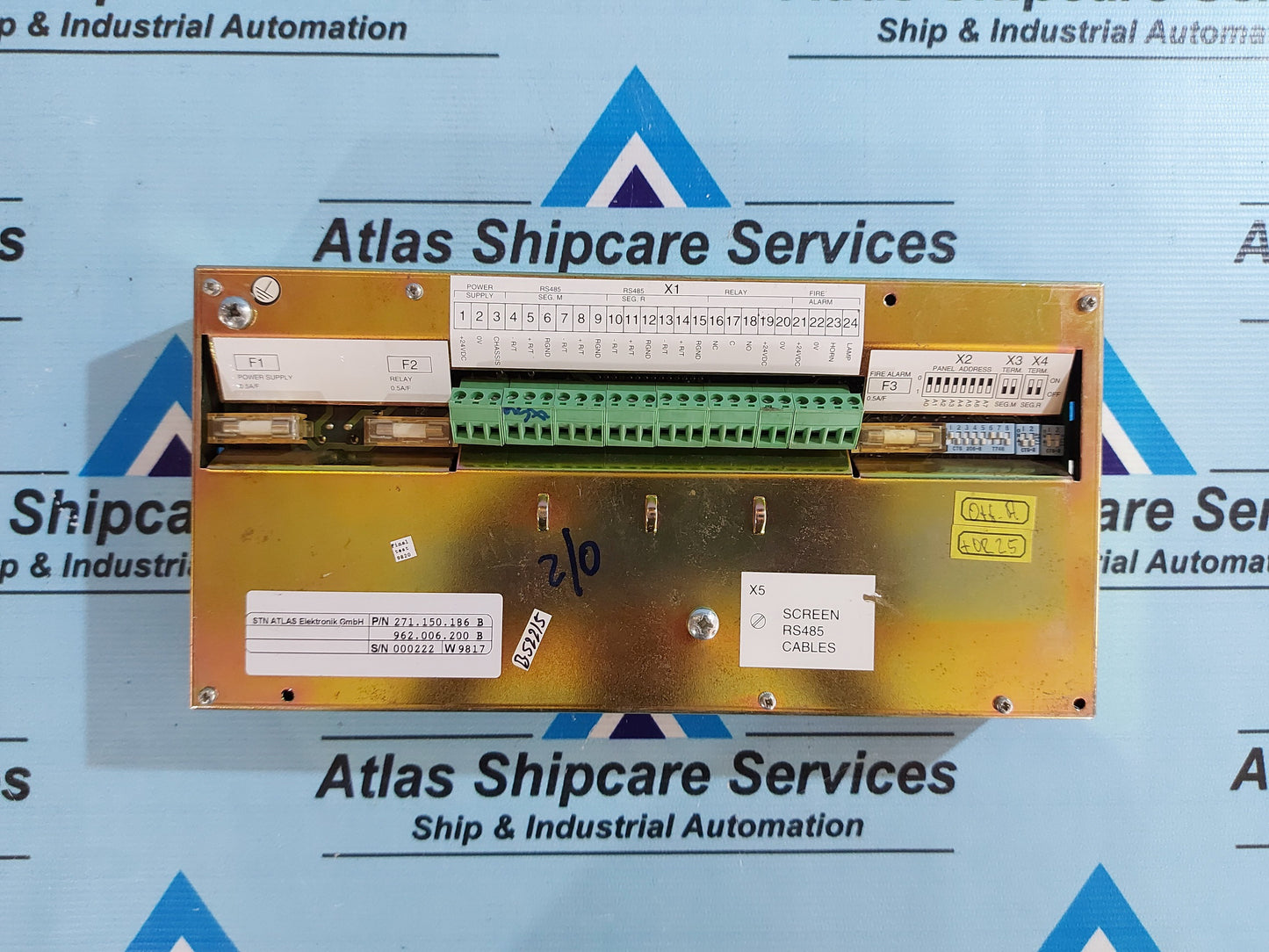 STN ATLAS GEAMAR DUTY ALARM SYSTEM DAS 40M P/N 271.150.186 B