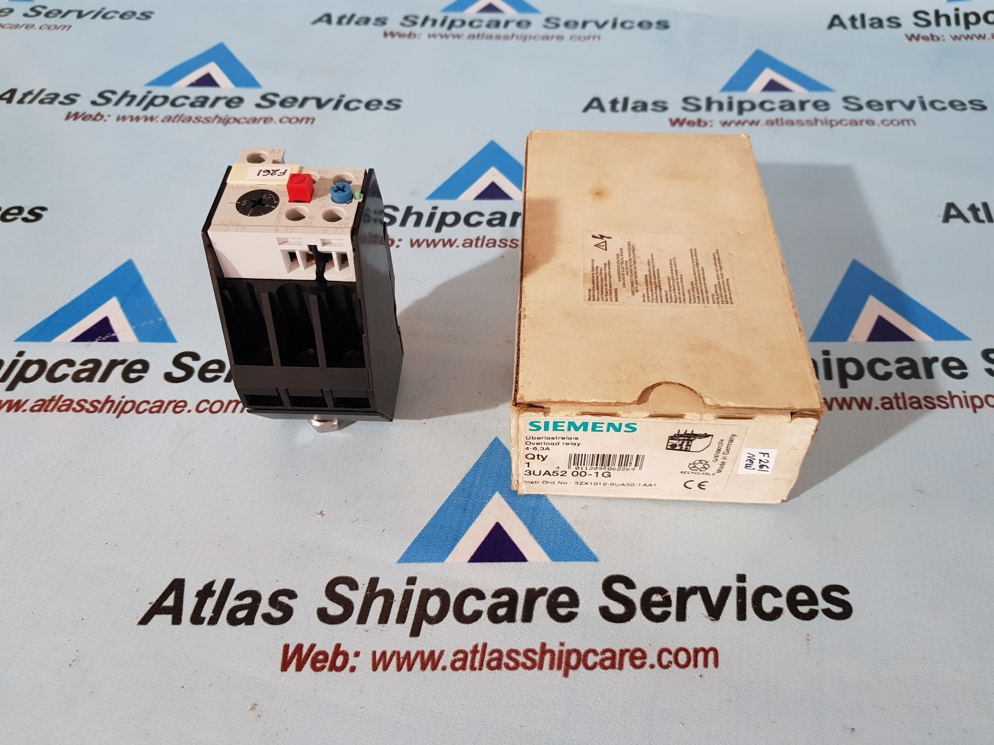 Siemens 3UA52 00-1G Overload Relay