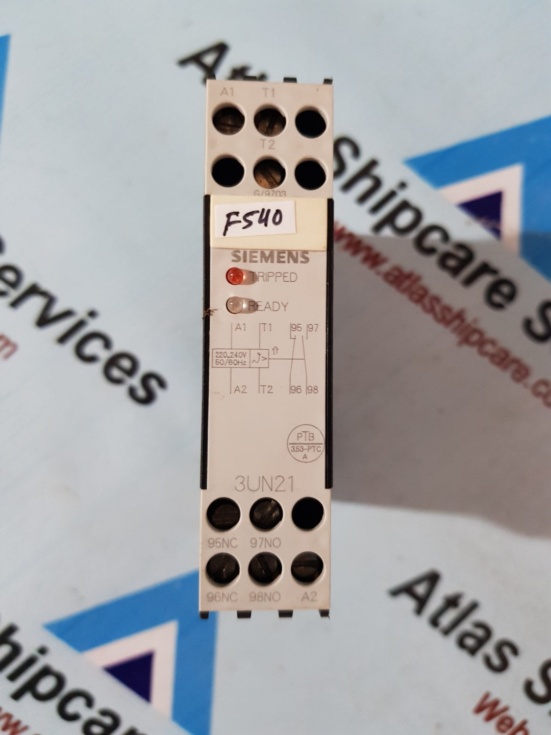 Siemens 3UN2100-0AN7 Motor Thermistor Module