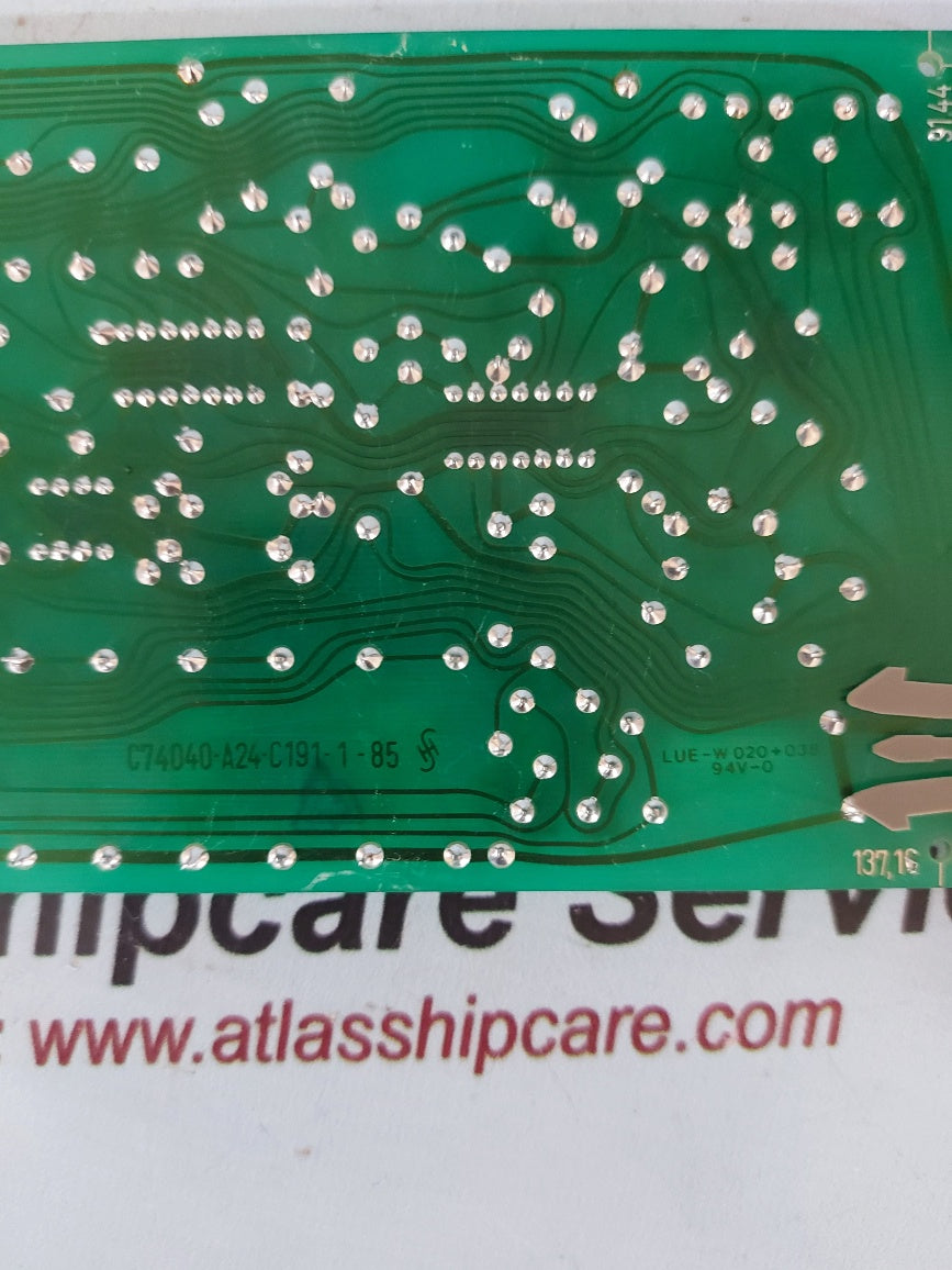 Siemens 6EC1620-0A Simatic C1 Module