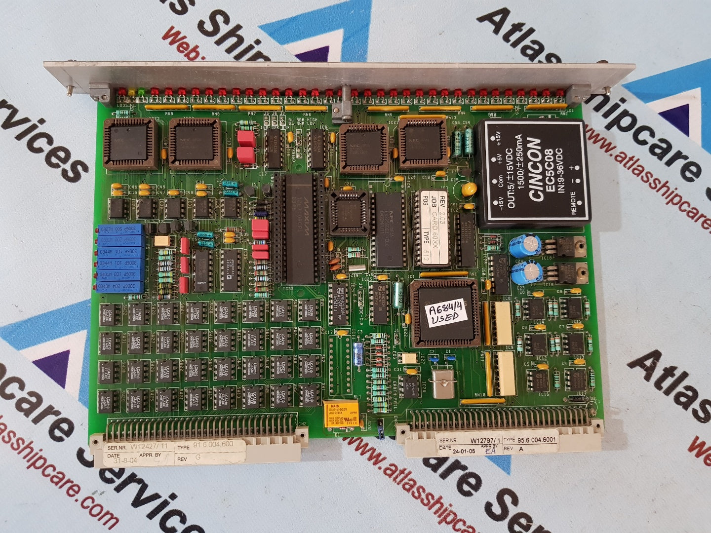 Siemens 91.6.004.600 Pcb Card