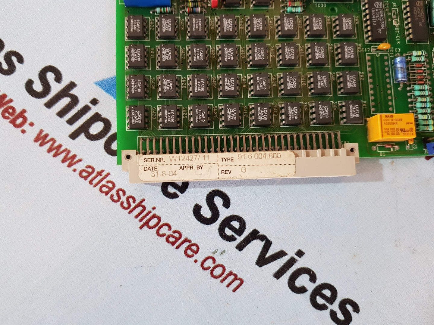 Siemens 91.6.004.600 Pcb Card