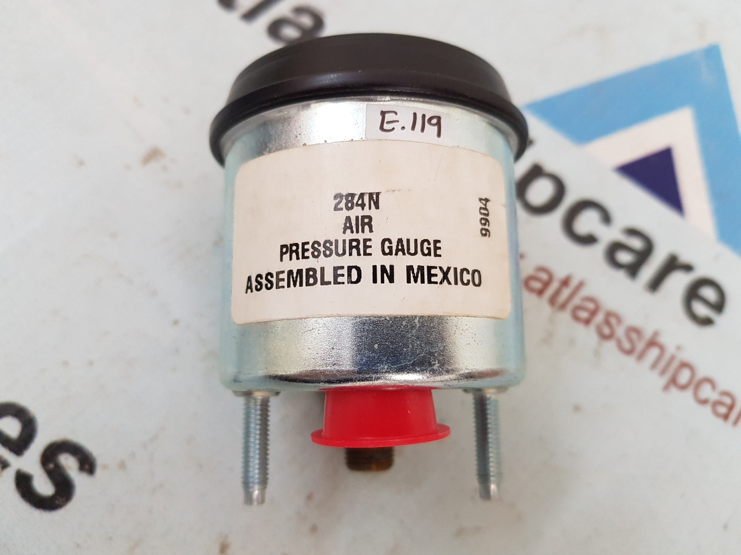 Stewart Warner 204208 Air Pressure Gauge 0-150 Psi