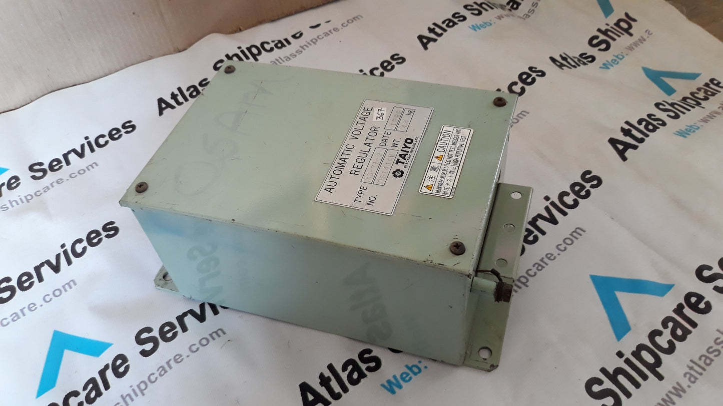 TAIYO AS-71-2 AUTOMATIC VOLTAGE REGULATOR