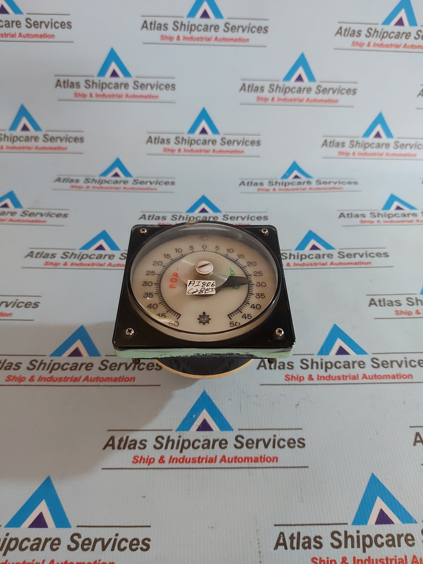 TAMAGAWA TS 4E11 SYNC MOTOR WITH RUDDER ANGLE/RPM INDICATOR