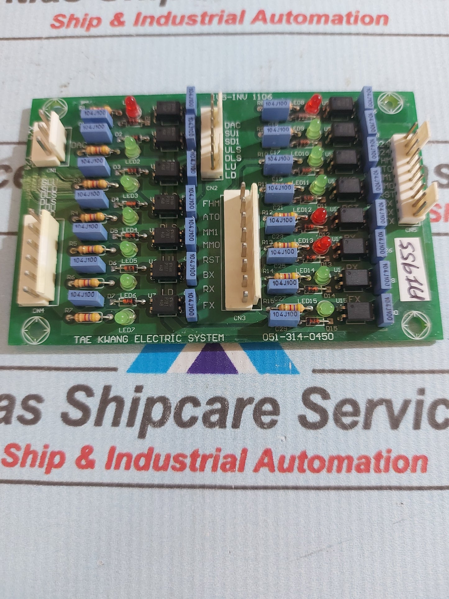 TAW KWANG ELECTRIC SYSTEM 051-314-0450 PCB CARD