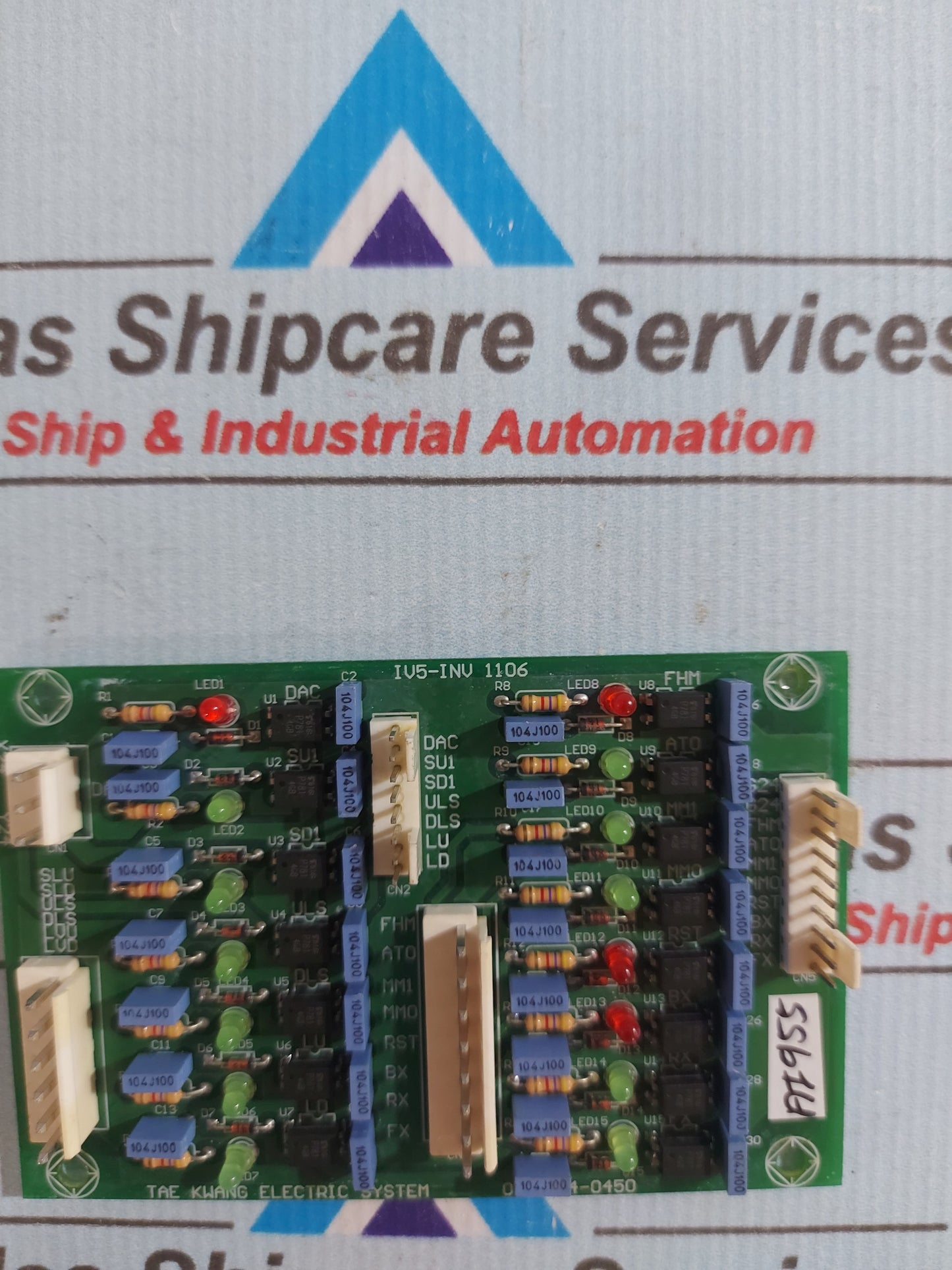 TAW KWANG ELECTRIC SYSTEM 051-314-0450 PCB CARD