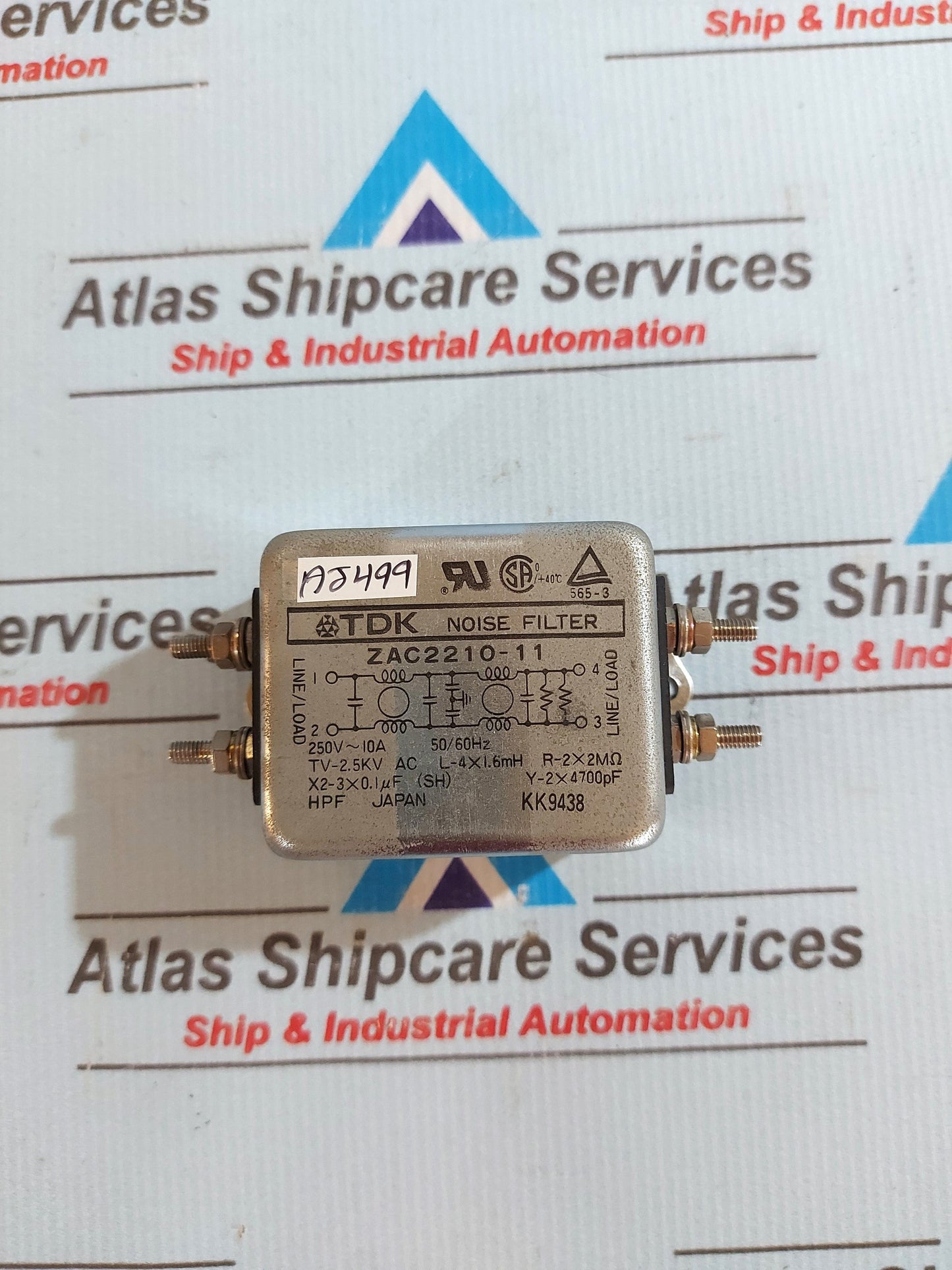 TDK ZAC2210-11 NOISE FILTER