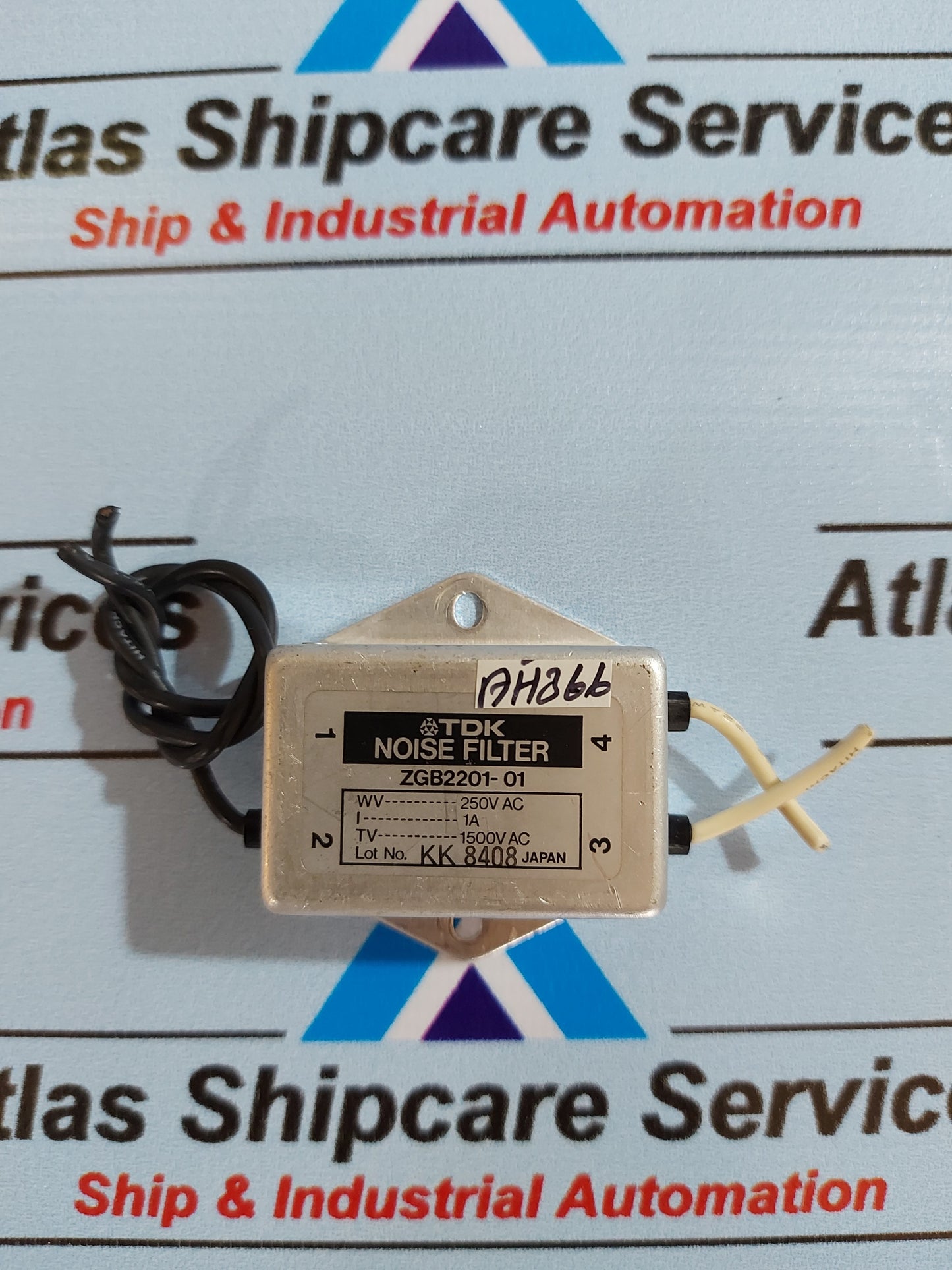 TDK ZGB2201-01 NOISE FILTER 250V AC