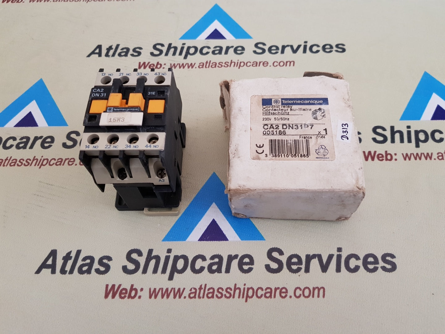 TELEMECANIQUE CA2 DN31P7 CONTACTOR AUXILIARY