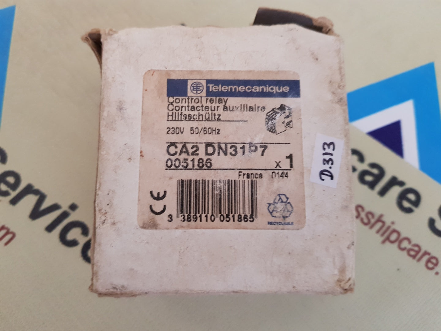 TELEMECANIQUE CA2 DN31P7 CONTACTOR AUXILIARY