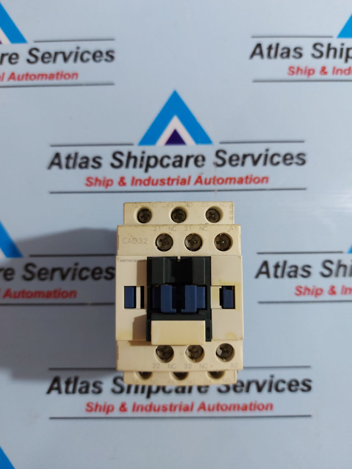 TELEMECANIQUE LADR0 TIME DELAY BLOCK CAD32 AUXILIARY CONTACTOR 230V 50/60Hz