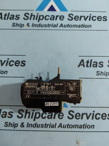 TELEMECANIQUE LR2-D1310 C THERMAL OVERLOAD RELAY