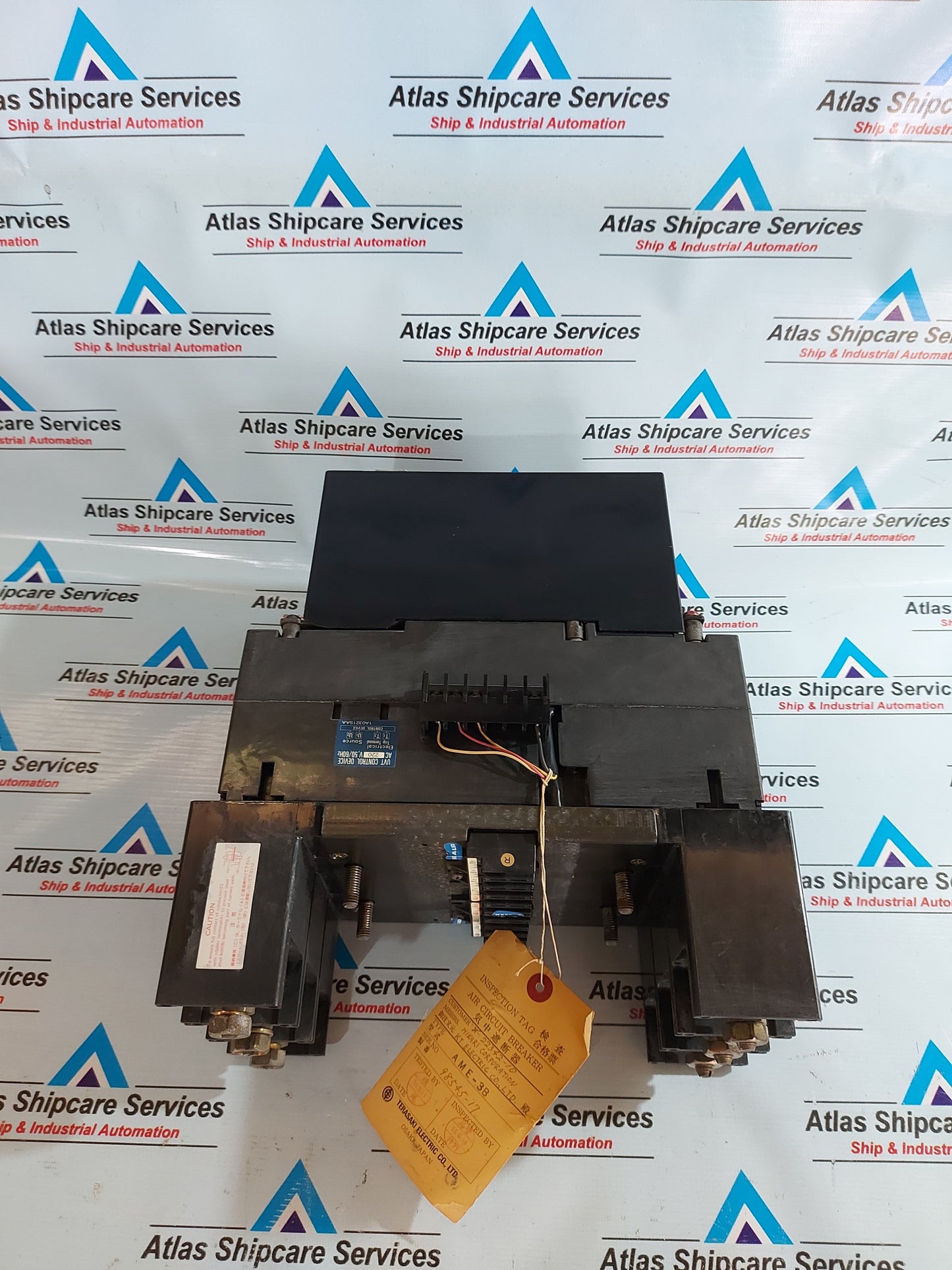 TERASAKI AME3B AIR CIRCUIT BREAKERS IN 192A MOTOR OPERATOR TYPE XMD4M AC200-230V