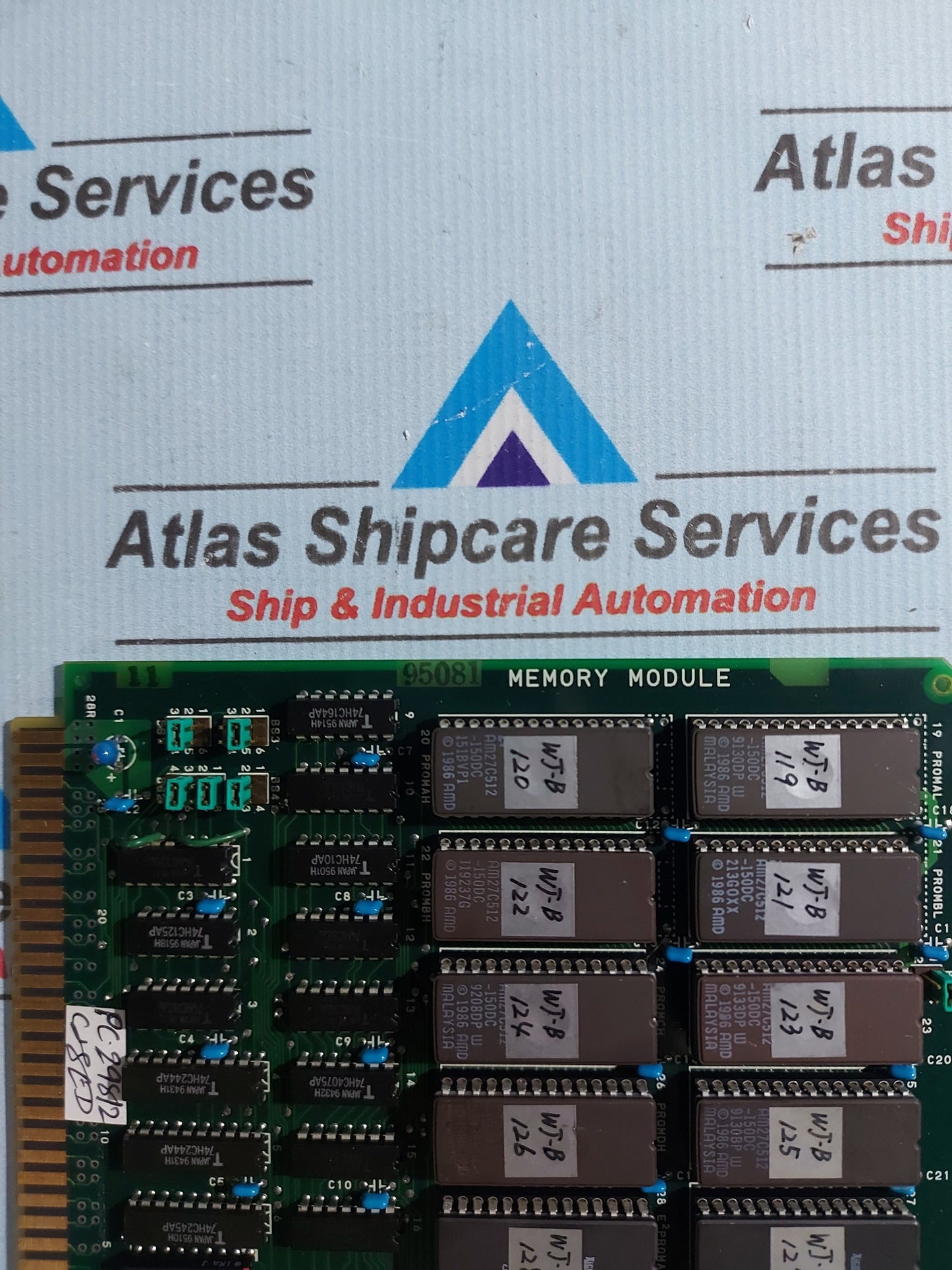 TERASAKI EMB-3301A MEMORY MODULE PCB CARD K/928/1-001
