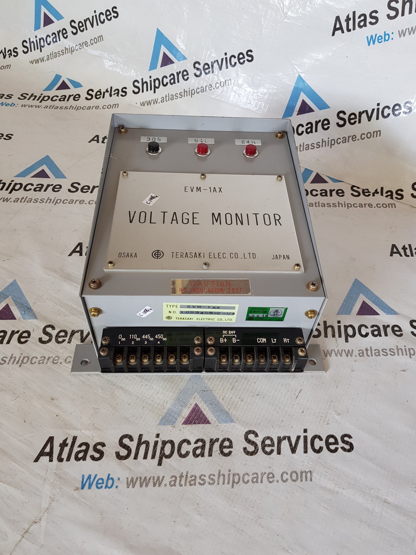 TERASAKI EVM-1AX VOLTAGE MONITOR