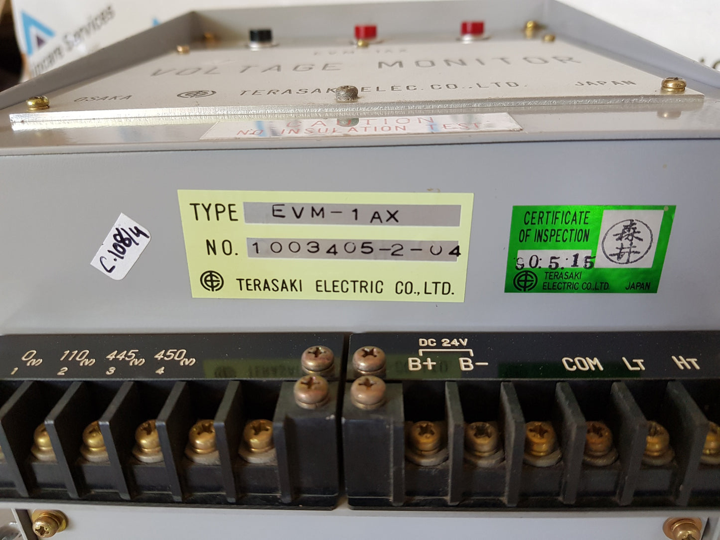 TERASAKI EVM-1AX VOLTAGE MONITOR