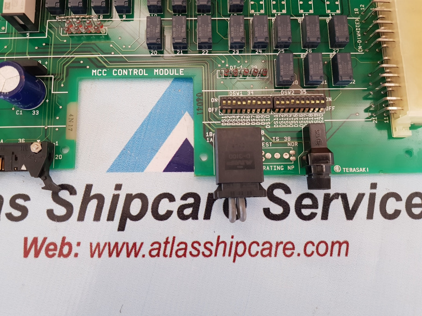 TERASAKI LBU-9171 MCC CONTROL MODULE PCB CARD