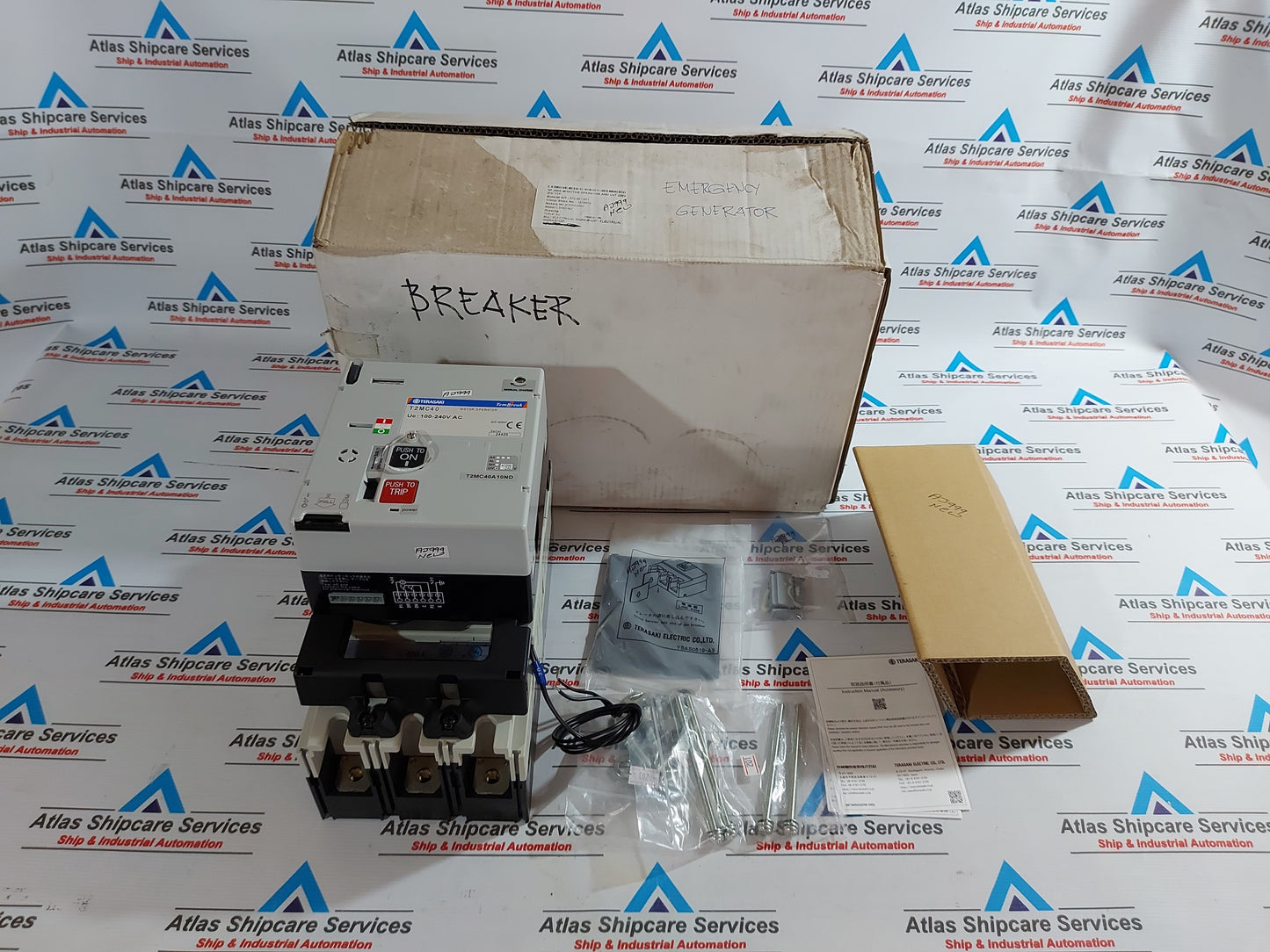 TERASAKI TEMBREAK2 T2MC40 100-240VAC MOTOR OPERATOR