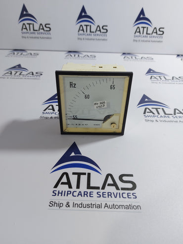 TEXMATE 55-65Hz FREQUENCY METER 80-144V