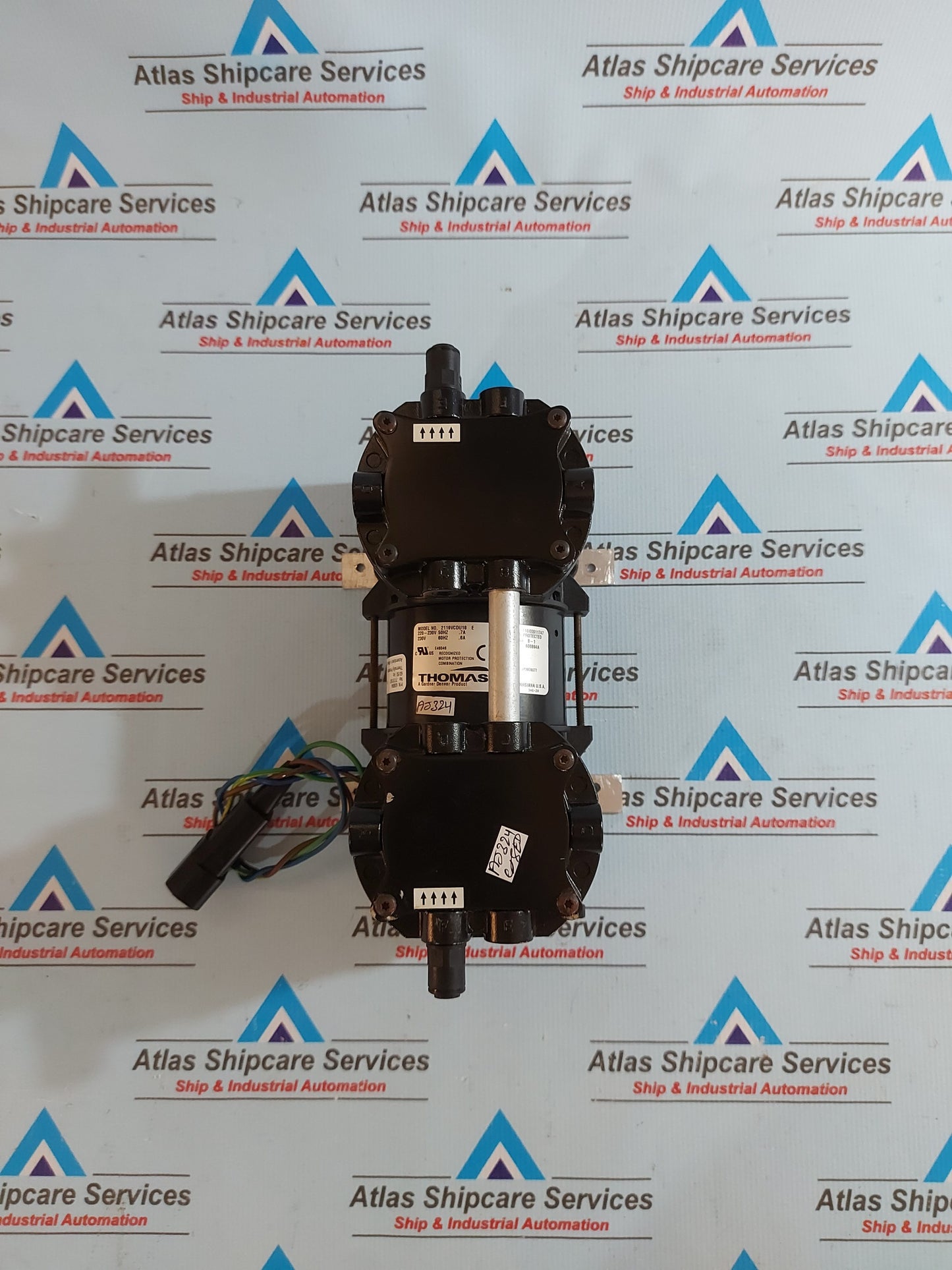 THOMAS 2119VCDU18 E VACUUM PLATE DIAPHRAGM PUMP