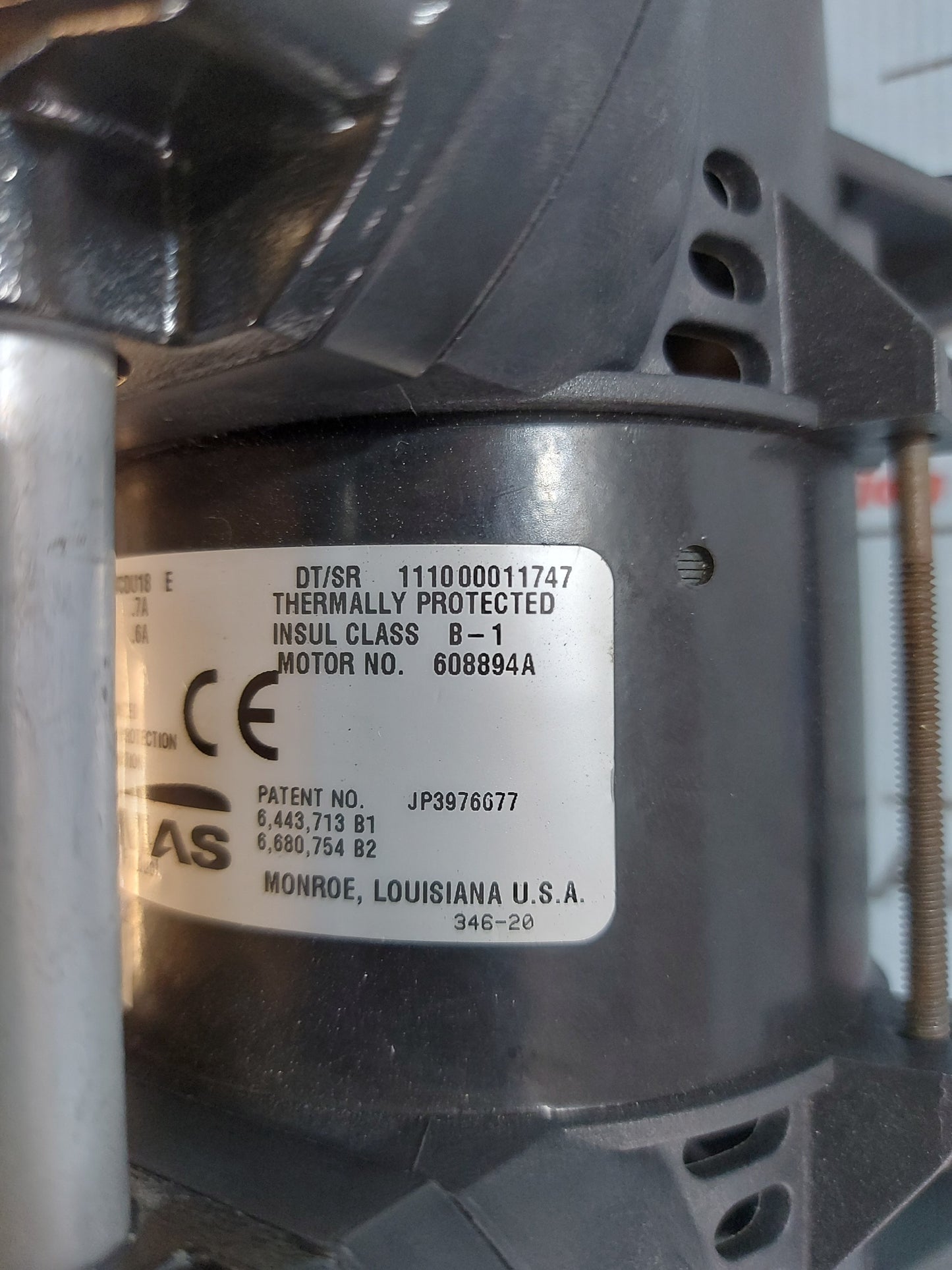 THOMAS 2119VCDU18 E VACUUM PLATE DIAPHRAGM PUMP