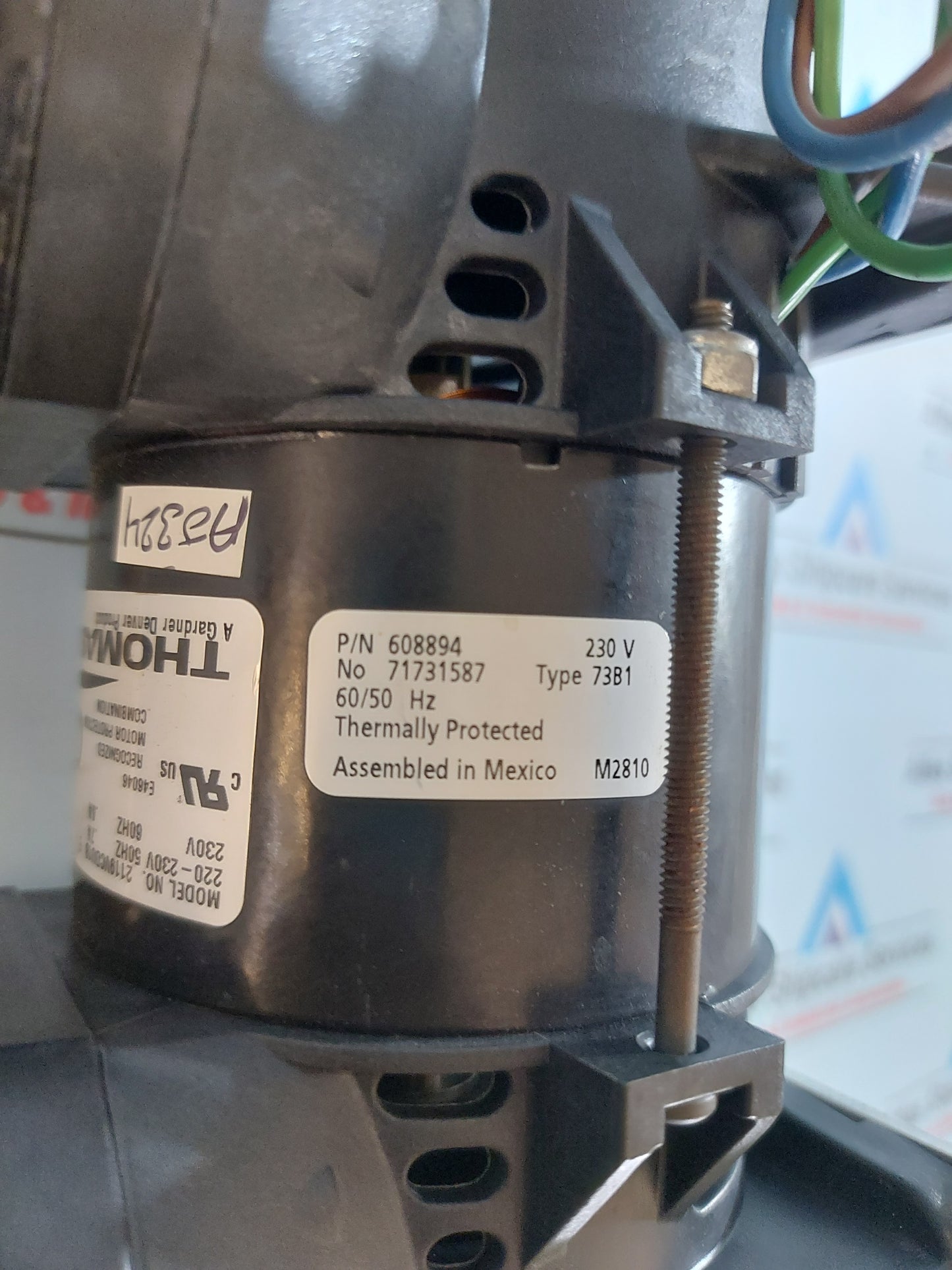 THOMAS 2119VCDU18 E VACUUM PLATE DIAPHRAGM PUMP
