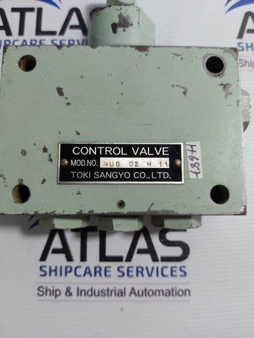 TOKI SANGYO NUG 02 H 11 CONTROL VALVE