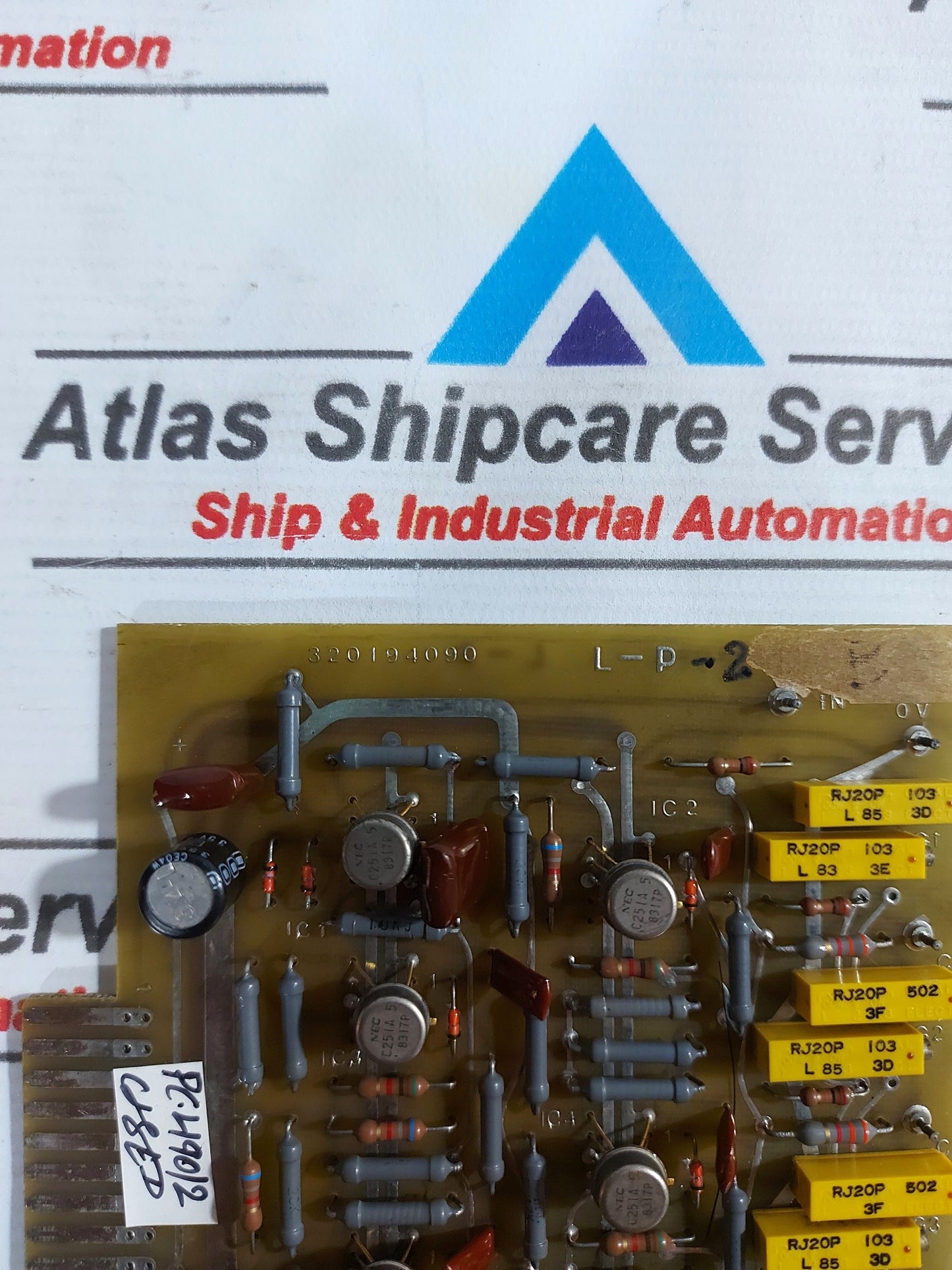 TOKYO KEIKI L-P-2 320194090 PCB CARD