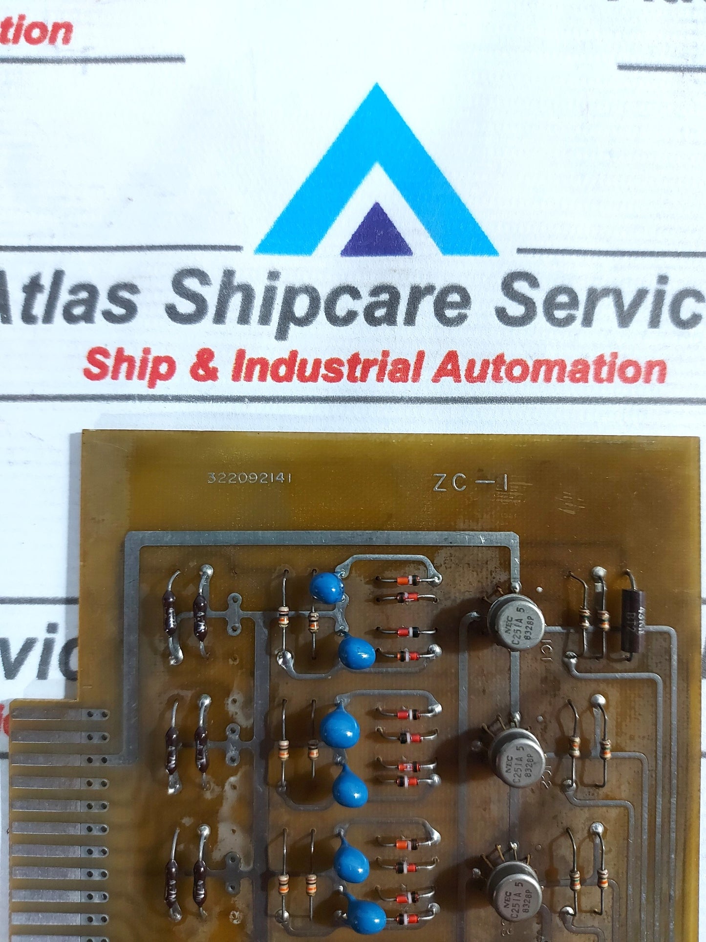 TOKYO KEIKI ZC-1 322092141 PCB CARD